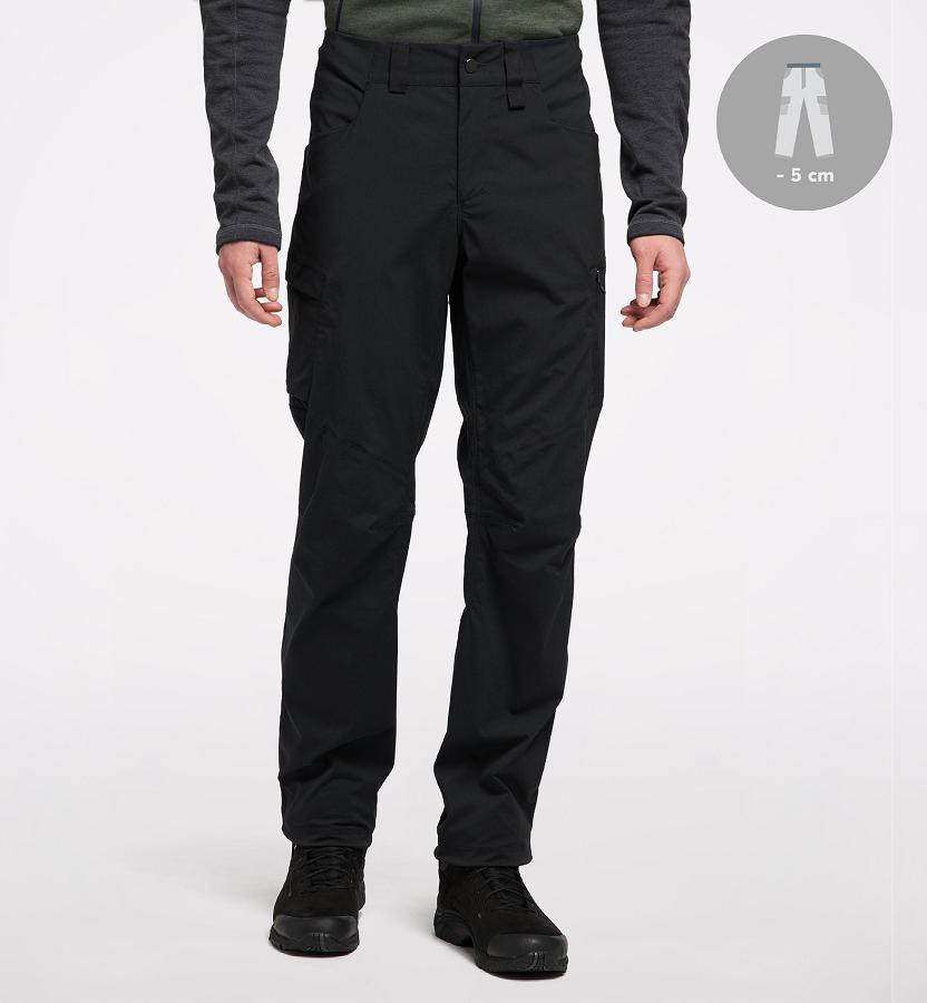 Haglöfs Mens Mid Fjell Hiking Pants Black New Zealand 31675GWOF